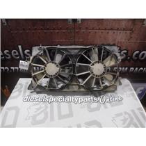 2011 2012 FORD F150 3.5 ECOBOOST OEM FANS DUAL COOLING RADIATOR SHROUD