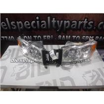 2003 - 2005 DODGE 3500 2000 OEM HEADLIGHTS SIGNAL (PAIR) DECENT CONDITION