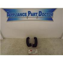Frigidaire Stove 316240905 316240904 Right & Left End Cap Set Used
