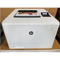 HP LASERJET PRO M454DN DUPLEX COLOR LASER PRINTER EXPERTLY SERVICED NO TONERS
