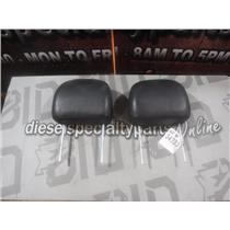 2003 - 2004 DODGE RAM 1500 SLT LARAMIE OEM FRONT LEATHER HEADREST (DARK GREY)