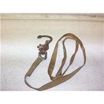 Boaters’ Resale Shop of TX 2204 0154.04 SAFETY TETHER 5' w/ BRONZE SNAP SHACKLE