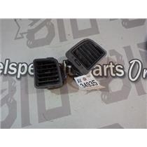 2003 2004 GMC SIERRA 2500HD SLE 6.6 LB7 AUTO 4X4 DASH VENTS PAIR (CHARCOAL)