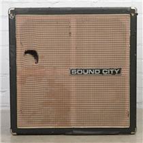 Sound City Dallas-Arbiter L80 4X10 Guitar Speaker Cabinet #46815