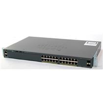 Cisco WS-C2960X-24TS-LL Catalyst 2960-X 24x 10/100/1000 2x SFP Ethernet Switch