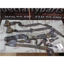 1998 1999 DODGE 2500 3500 SLT EXTENDED CAB OEM SEAT BELTS REAR SEAT ONLY (GREY)