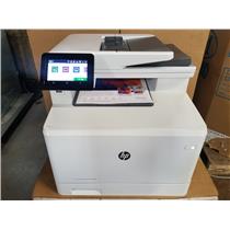 HP COLOR LASERJET PRO MFP M479FDN ALL IN ONE NEARLY NEW 4 PRINTOUTS FULL TONERS