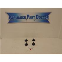 GE Range WB03T10332 Burner Knob Set Used
