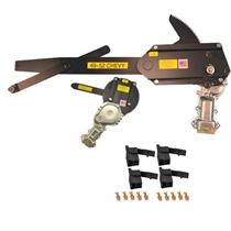 1949-1952 Chevy 2DR Hard-Top/Coupe Front Doors & Rear Quarters Power Window Kit