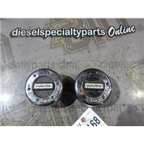 1993 - 1994 FORD F350 XLT 7.3 IDI DIESEL WARN HUBS CHROME EXC SHAPE (SET) PAIR