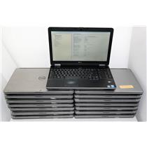 Lot of 15x 15.4" Dell Latitude E6540 Intel Core i5 i7 4GB 320GB as-is READ !!