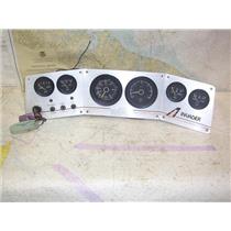 Boaters’ Resale Shop of TX 2211 1545.01 INVADER INSTRUMENT PANEL w GAUGES & KEYS