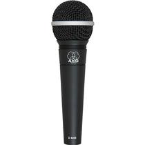 AKG D4400 Dynamic Microphone w/ Hosa Ground Lift XLR Adapter #48061