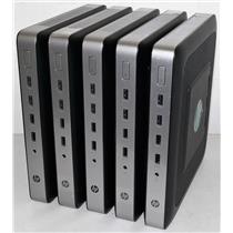 Lot of 5x HP t630 Thin Client AMD GX-420GI Radeon R7E 8GR 32GF CITRIX 2ZV00AA