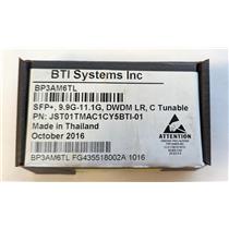 BTI BP3AM6TL SFP+ Transceiver 9.9-11.1G, DWDM LR, C-Tunable JST01TMAC1CY5BTI-01