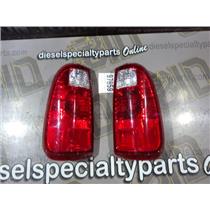 2008 - 2010 FORD F350 F250 KING RANCH 6.4 DIESEL OEM TAIL LIGHTS SIGNAL (PAIR)