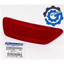 57010721AC New OEM Mopar Left Red Fascia Bezel Reflector for 2011-2022 Journey