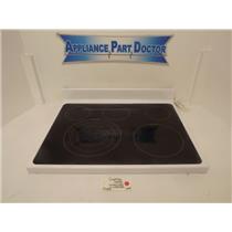 Maytag Range W10441395 W10380670 Cooktop (White) Used