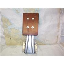 Boaters’ Resale Shop of TX 2212 3142.12 OUTBOARD MOTOR BRACKET w/ WOODEN BOARD