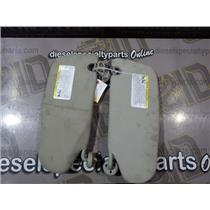 2007 2008 DODGE 1500 SLT 5.7 HEMI AUTO 4X4 INTERIOR SUNVISORS (LIGHT GREY) PAIR