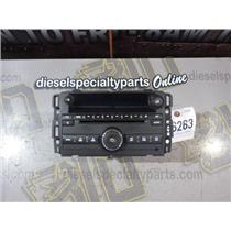 2008 2009 CHEVROLET 1500 5.3 AUTO 4X4 LT OEM STEREO CD PLAYER DASH PN# 25865029