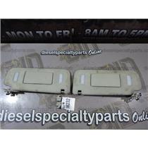 2008 2009 CHEVROLET 1500 5.3 AUTO 4X4 LT OEM INTERIOR SUN VISORS (PAIR)