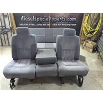 1994 - 1997 DODGE RAM 2500 3500 EXTENDED CAB OEM SEATS (GREY) CLOTH * MINT *