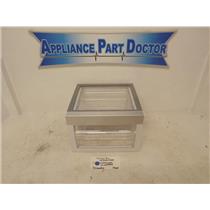 KitchenAid Refrigerator W10726001 W10644644 Freezer Bin w/Glass Cover Used