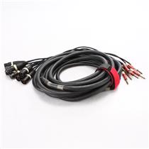 21ft Mogami 2932 TT-XLR Male & Female 8-Channel Patch Bay Snake Cable #48836