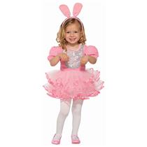 Pink Easter Blushing Bunny Rabbit Child Costume Dress Toddler