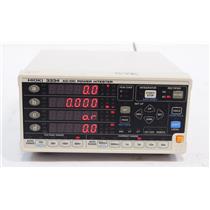 Hioki 3334 AC / DC Single-phase Power HiTester