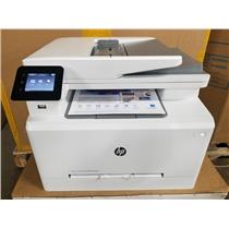 HP COLOR LASERJET PRO MFP M283FDW COLOR PRINTER EXPERTLY SERVICED AND NEW TONERS