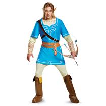 Zelda: Link Breath of the Wild Jumpsuit Deluxe Adult Costume XX-Large 50-52