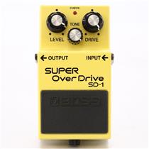 Boss SD-1 Super Overdrive Effect Pedal Silver Label Taiwan #50152