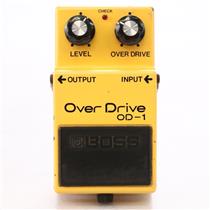 Boss OD-1 Overdrive MIJ Black Label Guitar Effect Pedal Stompbox w/ Box #50295