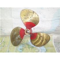 Boaters’ Resale Shop of TX 2307 0172.21 BRONZE 3 BLADE 16RH12 PROP-1-3/8" SHAFT