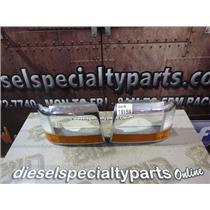 1992 - 1997 FORD F150 F250 F350 XL XLT LARIAT CHROME HEADLIGHT BEZELS SIGNAL