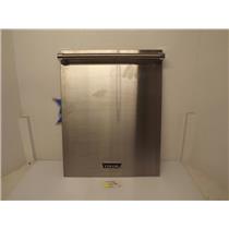 Viking Dishwasher Model #FDW100  Outer Door w/Logo & Handle Used