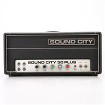 Sound City 50 Plus Dallas Arbiter Guitar Tube Amplifier Head #46808