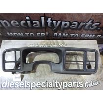 2006 CHEVROLET 2500 3500 6.6 LLY DIESEL CREWCAB OEM DASH (CHARCOAL) SURROUND