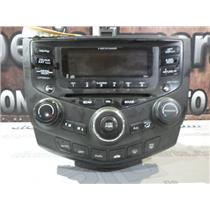 2004 - 2007 HONDA ACCORD SEDAN 2.4 4CY OEM STEREO CD AUX SAT HEATER 39050SDAL500