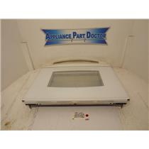 GE Stove WB56T10140 WB15K10052 WB55T10067 Oven Door Used