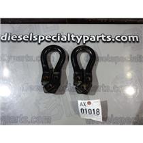 2003 2004 FORD F350 F250 LARIAT XLT 6.0 DIESEL AUTO 4X OEM FRAME MOUNT TOW HOOKS