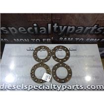 1999 2000 CHEVROLET 3500HD 6.5 TURBO DIESEL 2WD OEM 10 BOLT WHEEL SPACERS (4)