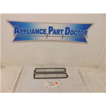KitchenAid Microwave W10113788 W10113789 Glass Frame Set of 2 Used