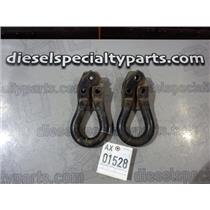 2006 2007 FORD F350 F250 LARIAT 6.0 DIESEL AUTO 4X4 OEM FRAME MOUNT TOW HOOKS