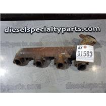 1996 - 2002 GMC CHEVROLET 6.5 DIESEL TURBO DIESEL LEFT EXHAUST MANIFOLD 12557359