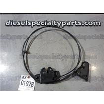 2001 2002 DODGE 2500 3500 SLT OEM HOOD RELEASE CATCH WITH CABLE 5.9 DIESEL GAS