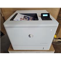 HP LASERJET M553DN COLOR LASER PRINTER EXPERTLY SERVICED NEARLY FULL HP TONERS