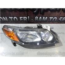 2006 - 2008 HONDA CIVIC 1.8 L AUTO SEDAN OEM PASSENGER SIDE HEAD LIGHT SIGNAL